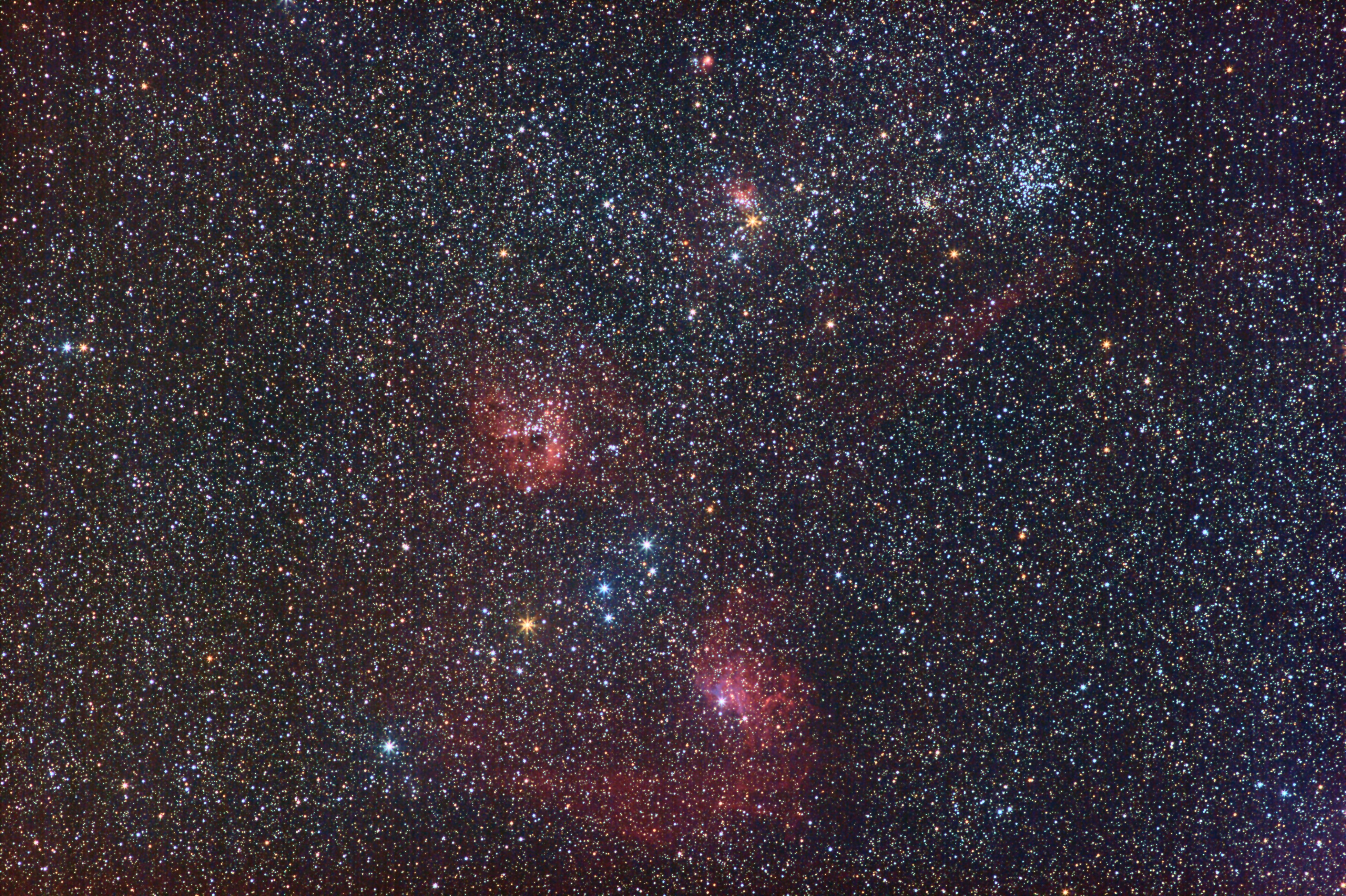 IC 405 and IC 410 (Aur)