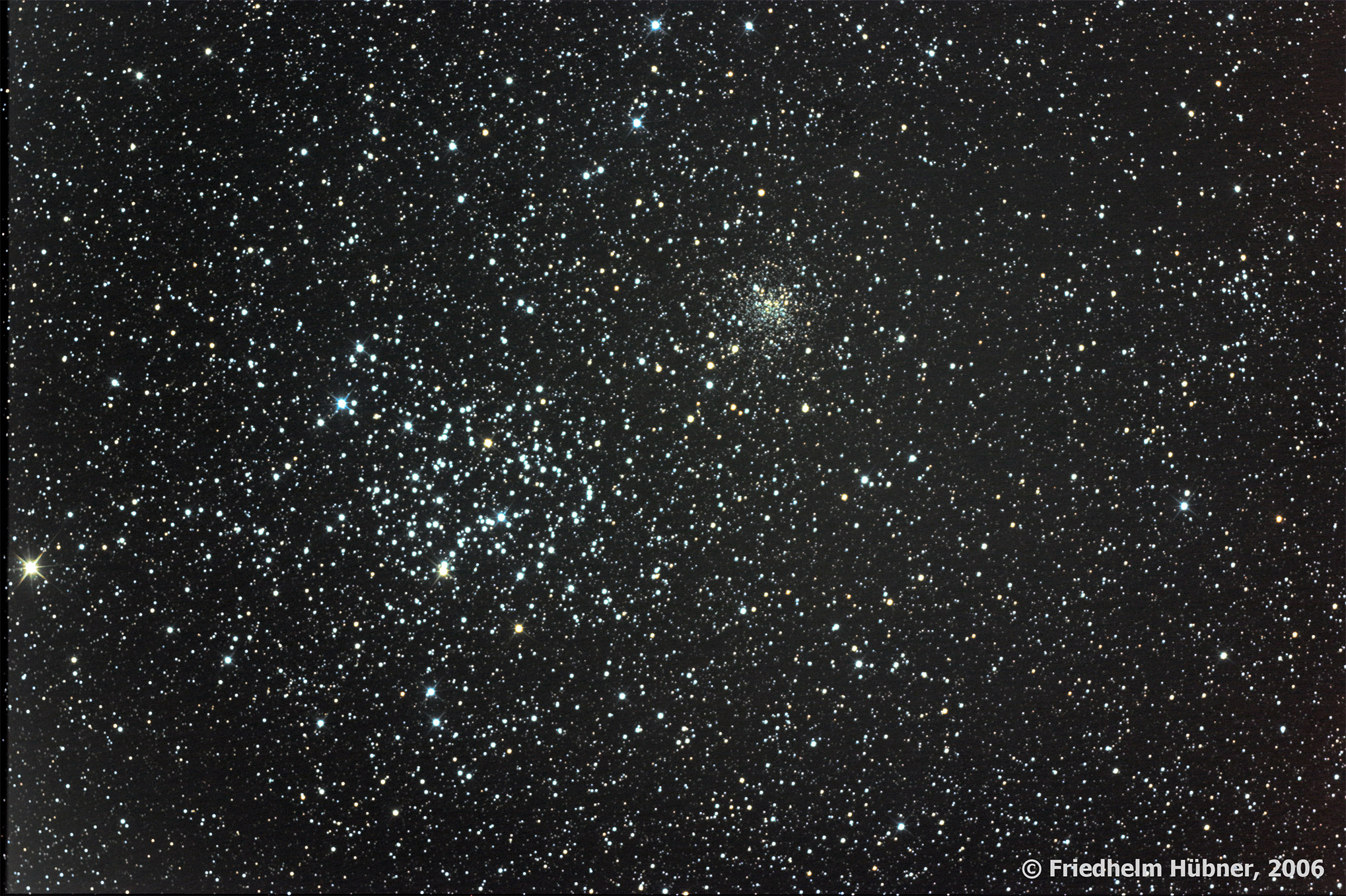 M35 and NGC 2158 (Gem)