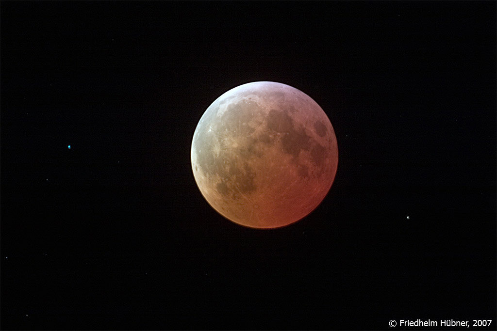 Moon, total eclipse