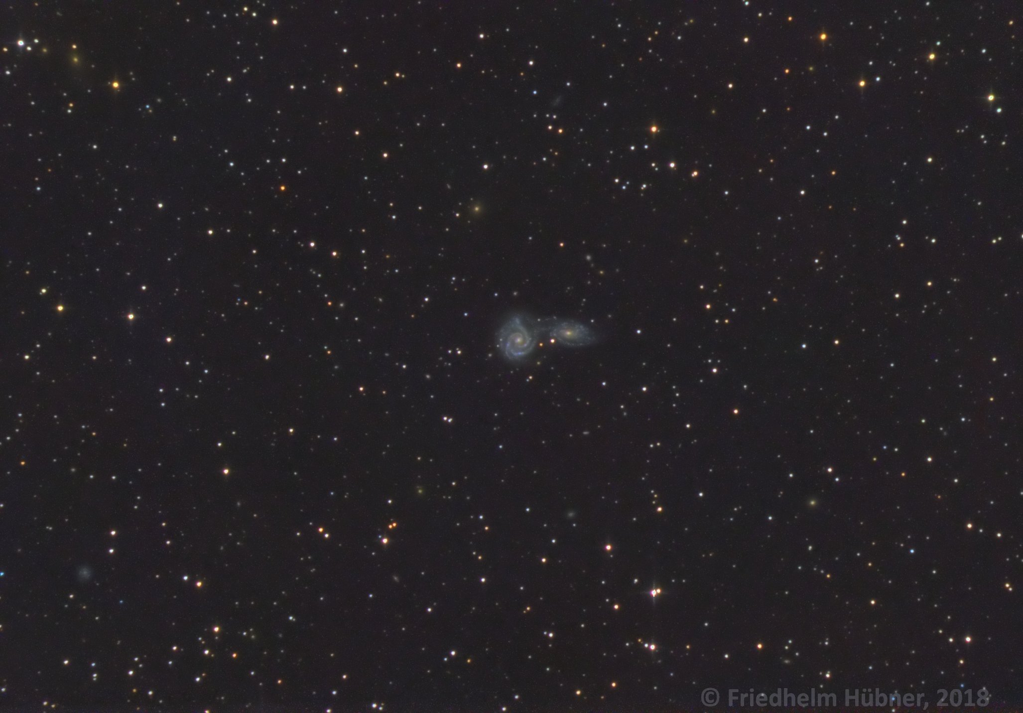NGC 5427 and 5426 (Vir)