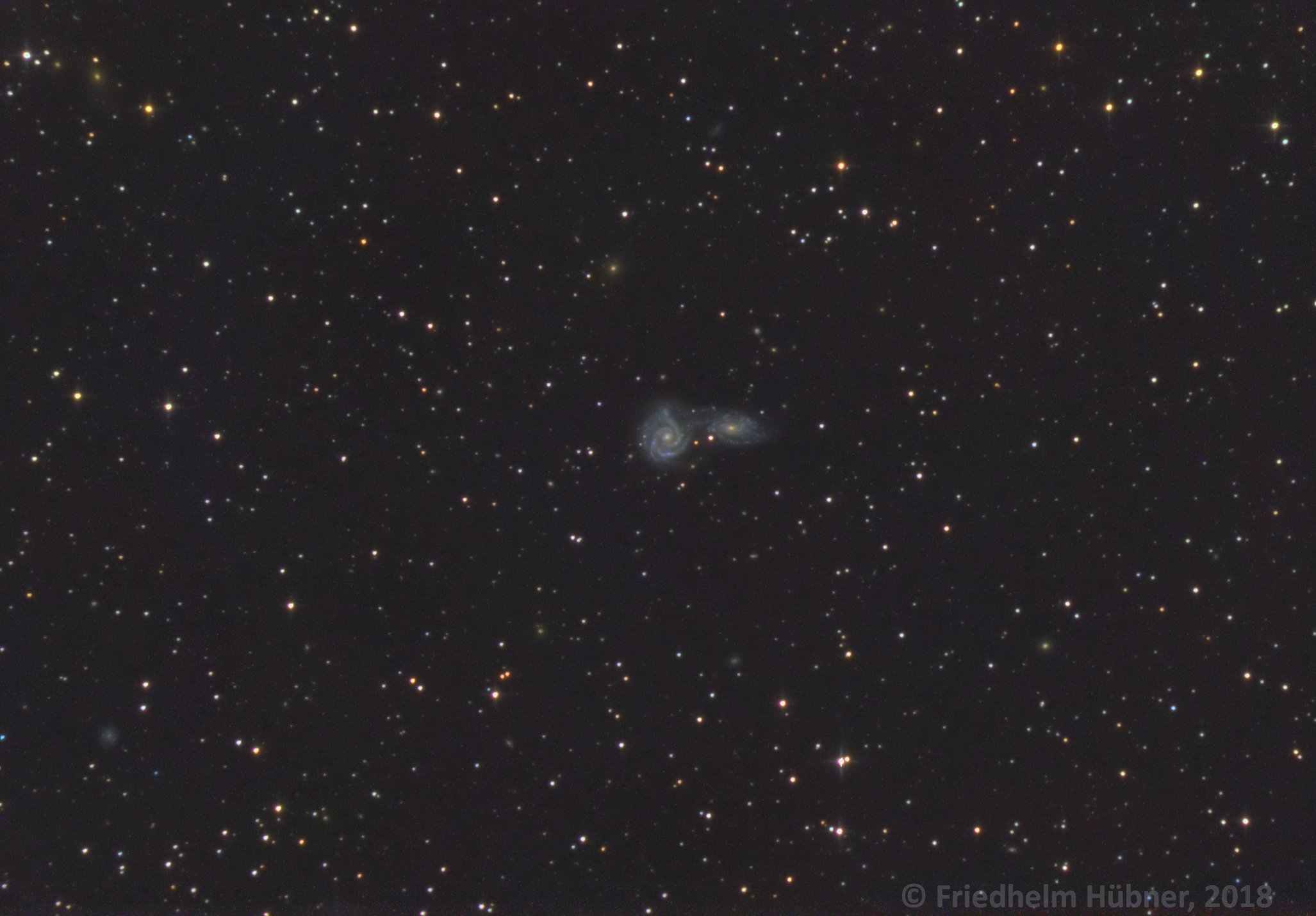 NGC 5427 und 5426 (Vir)