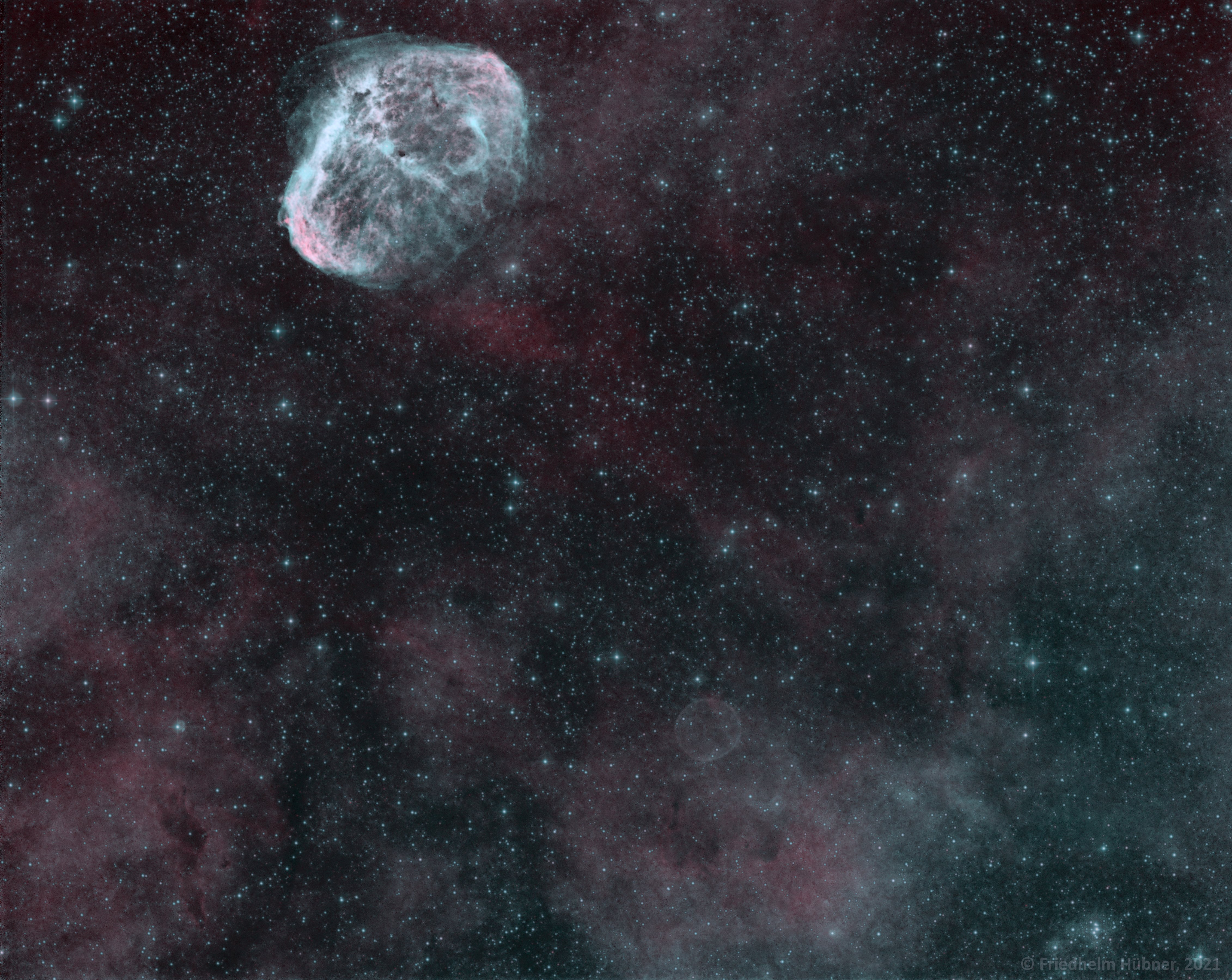 Soap Bubble-Nebula and NGC6888 (Cyg)