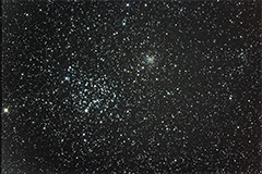 M35 and NGC 2158 (Gem)