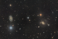 NGC 4145 und NGC 4151 (CVn)