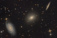 NGC 5982 (Dra), Draco-Trio