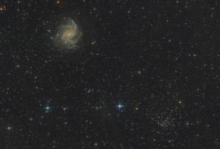 NGC 6946 und NGC 6939 (Cep)