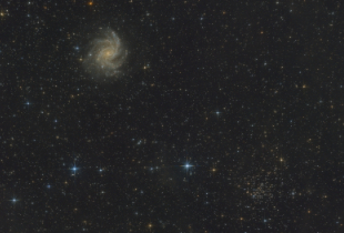 NGC 6946 and NGC 6939 (Cep)